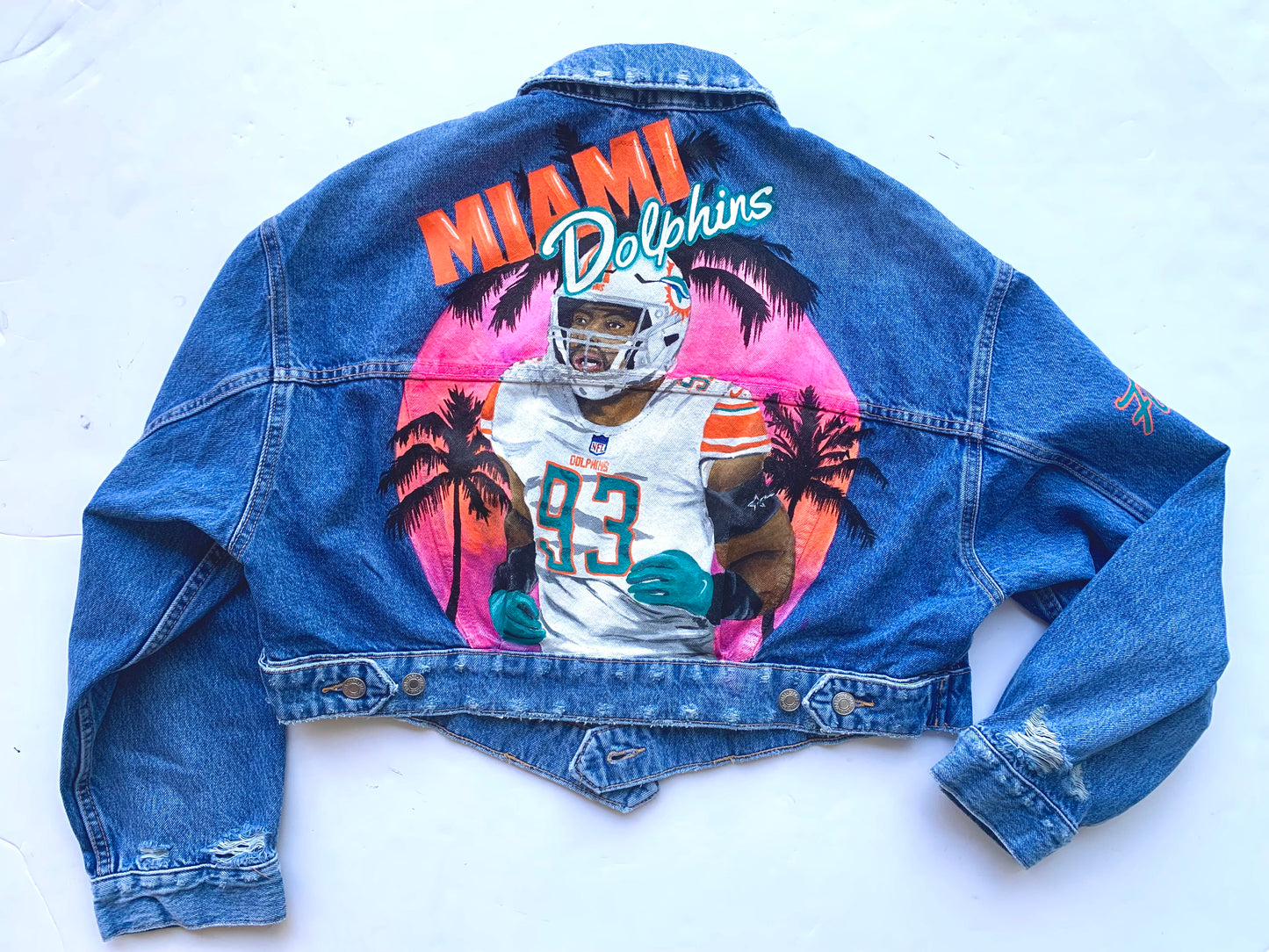 DEPOSIT Hand Painted Portrait Sports Jacket