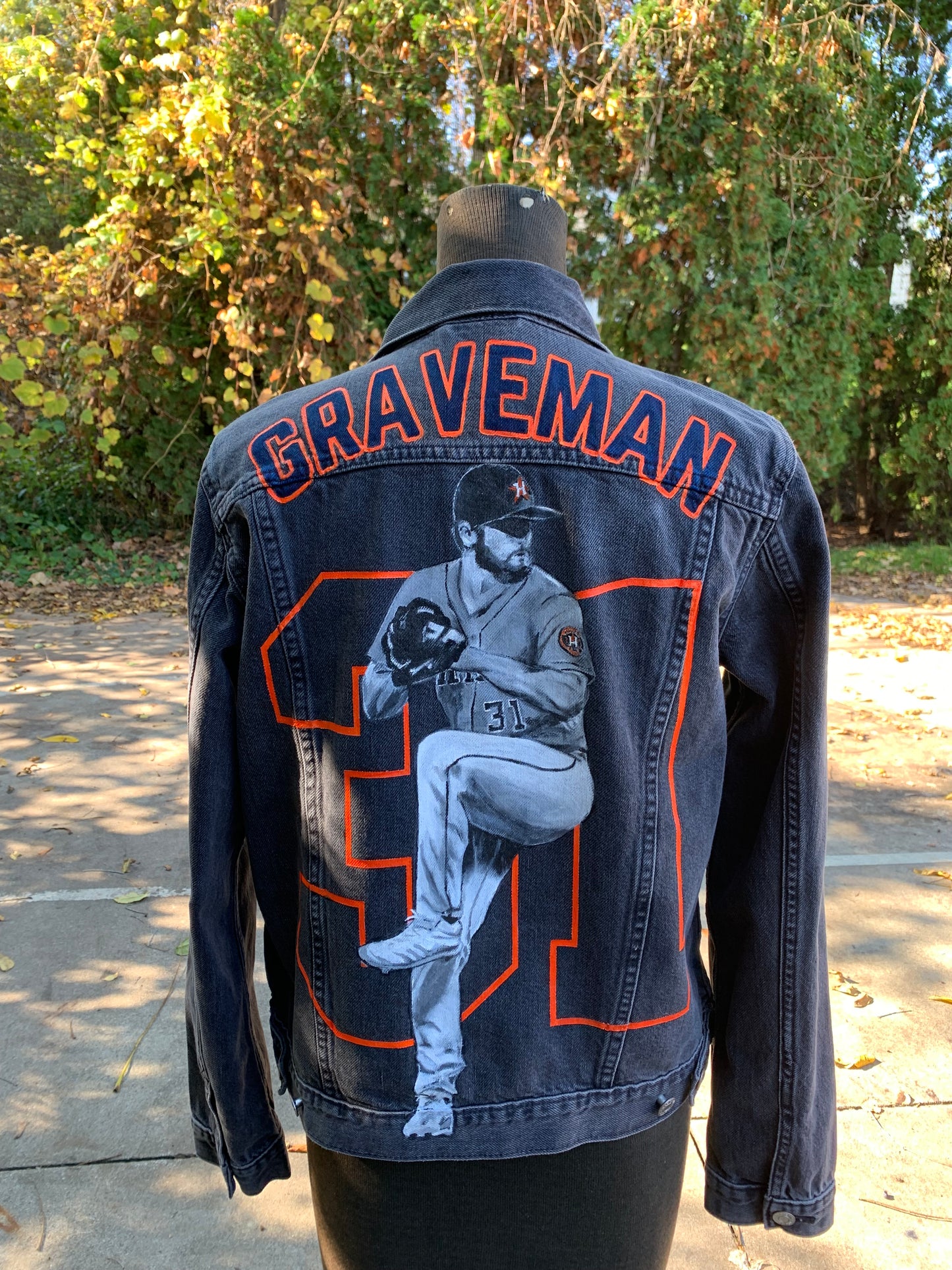 DEPOSIT Hand Painted Portrait Sports Jacket